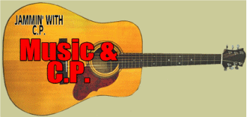 Music and C.P. guitar graphic